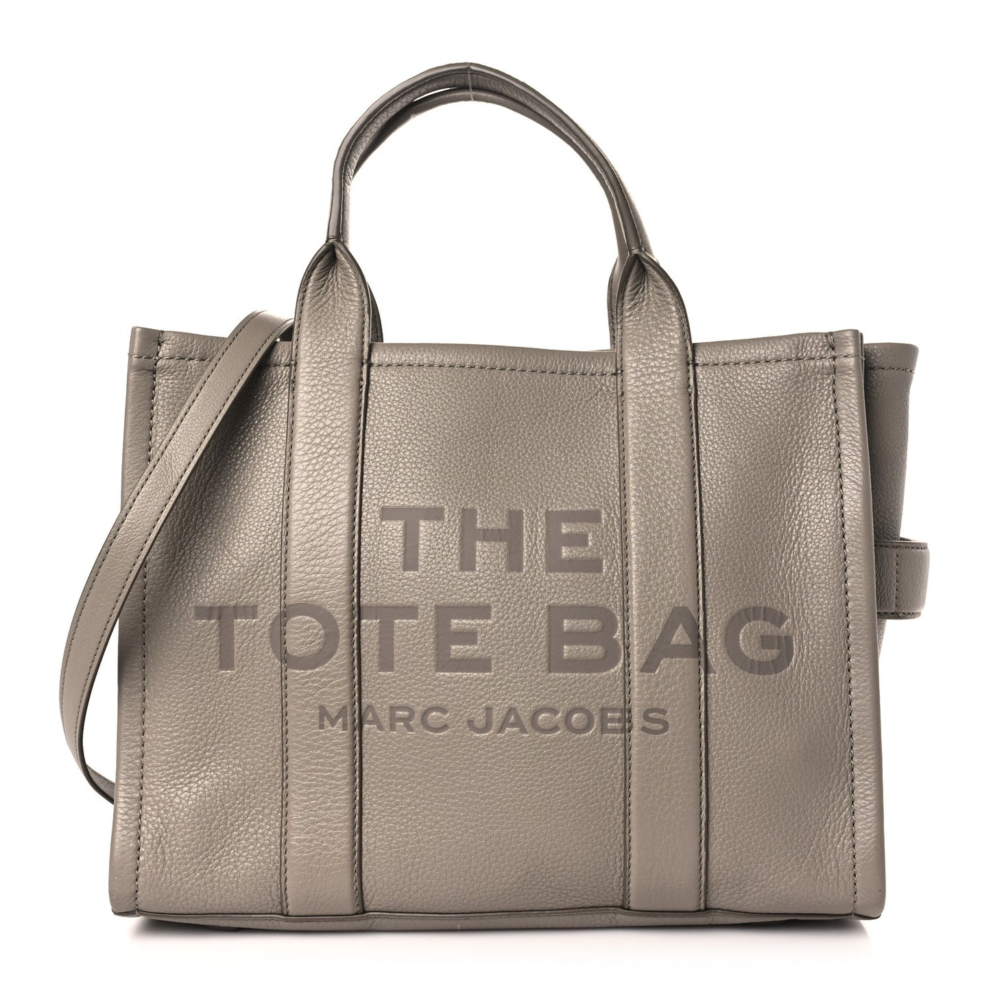 Grained Calfskin Medium The Tote Bag Cement