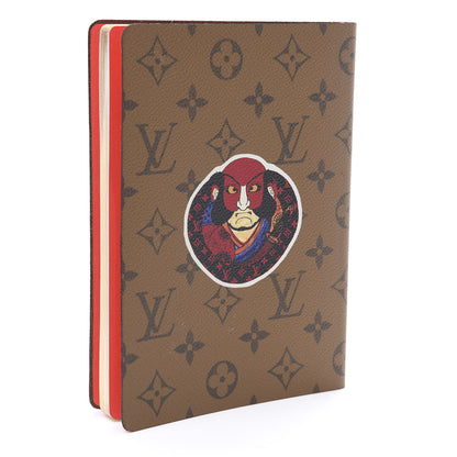 Louis Vuitton Reverse Monogram Kabuki Stickers Clemence Notebook 3 of 6