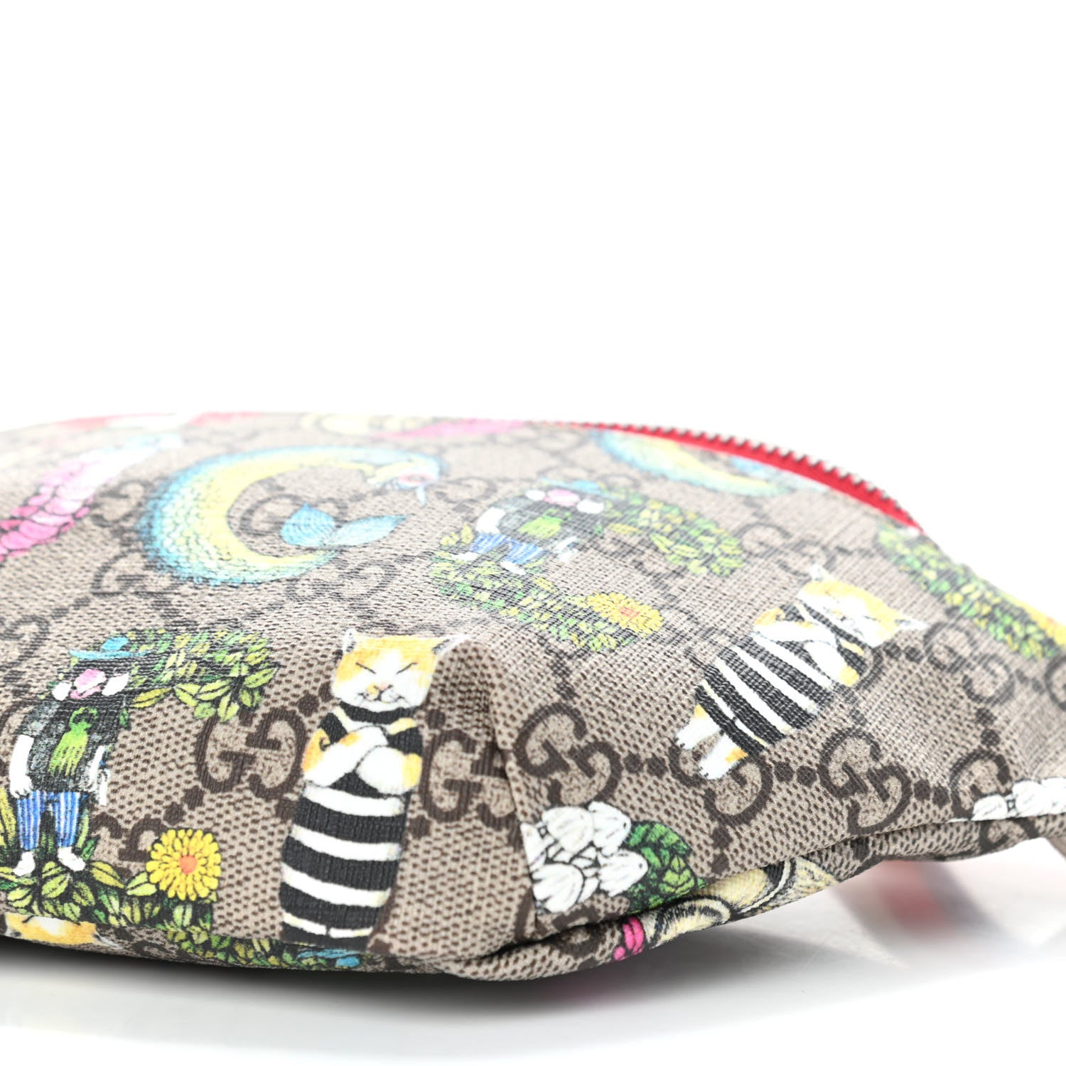 Gucci GG Supreme Monogram Childrens Bugs Print Belt Bag Multicolor 9 of 11