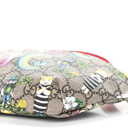Gucci GG Supreme Monogram Childrens Bugs Print Belt Bag Multicolor 9 of 11