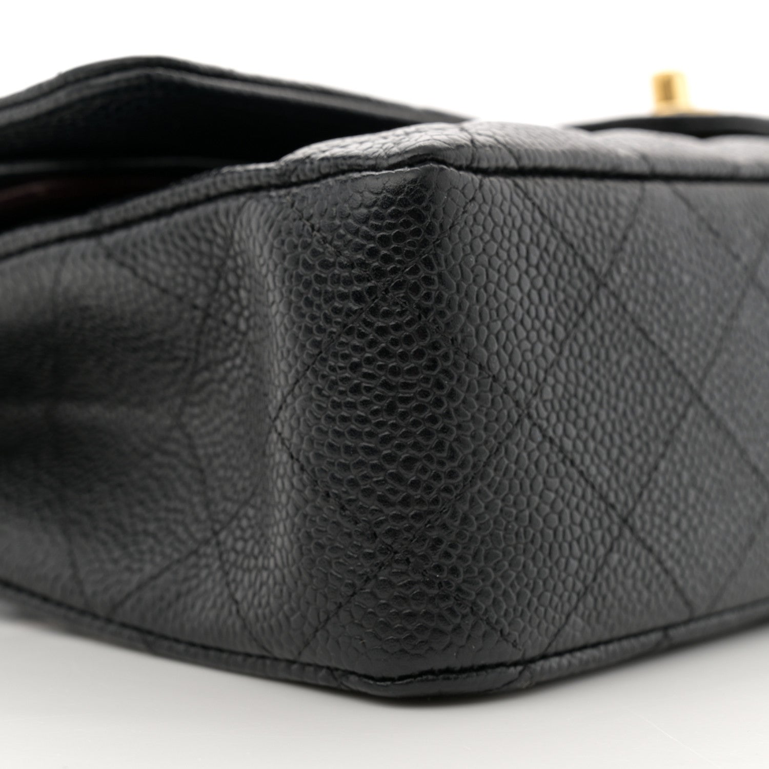 Chanel Caviar Quilted Medium Double Flap Black 9 of 11