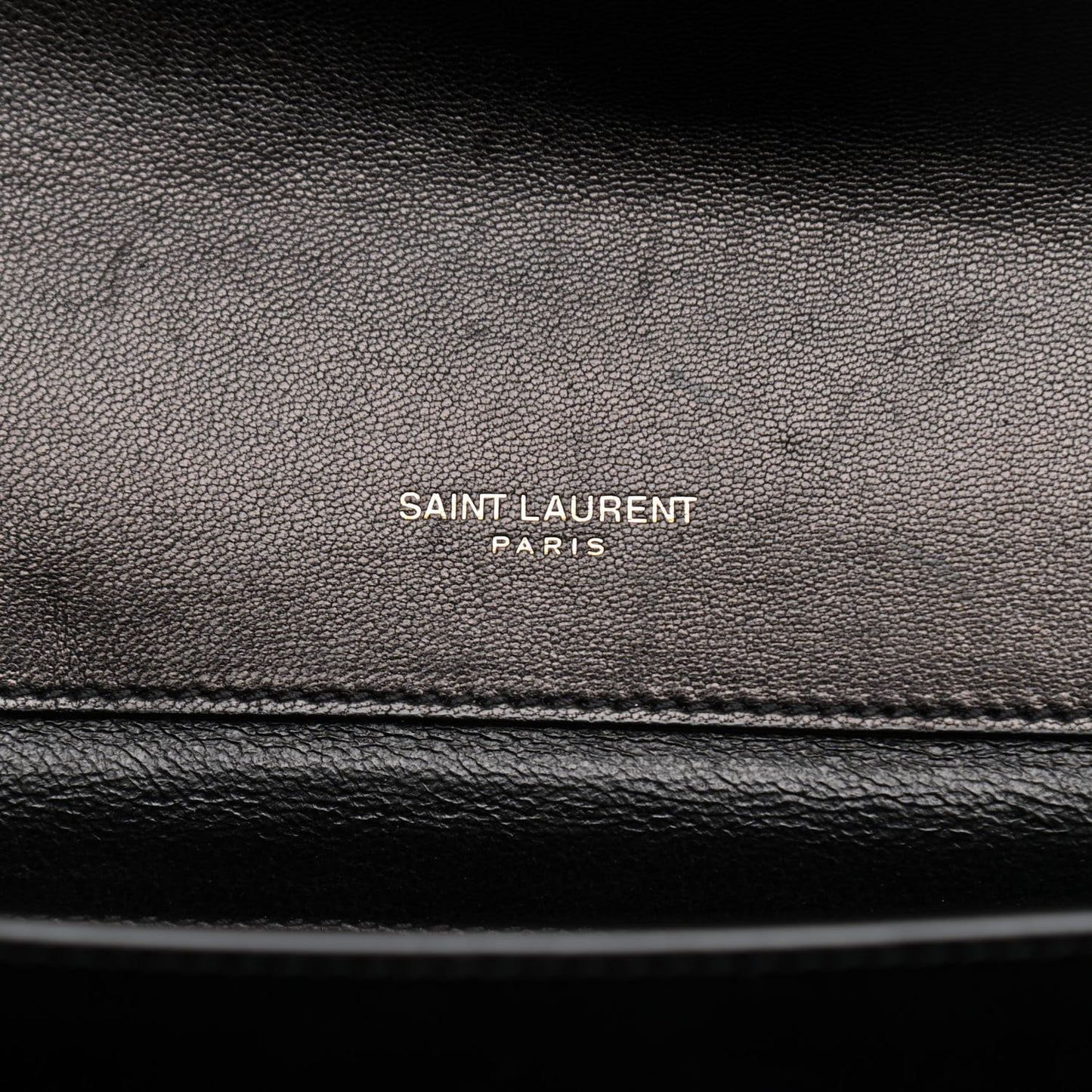 Lambskin Quilted Mini Gaby Satchel Black