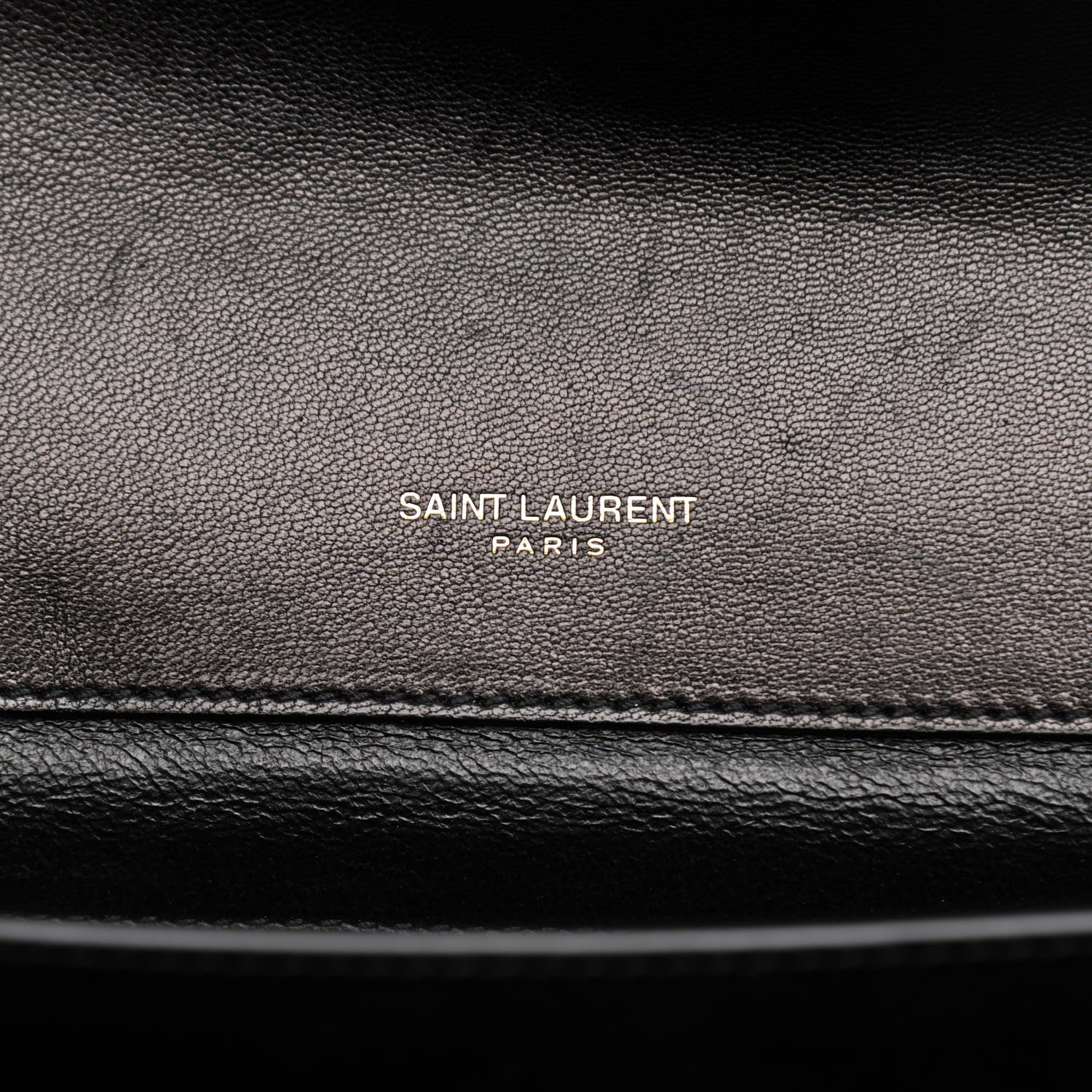 Saint Laurent Lambskin Quilted Mini Gaby Satchel Black 6 of 10