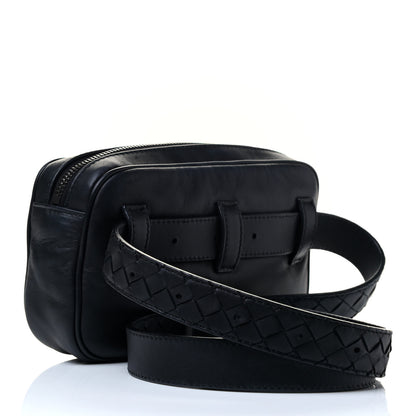 Bottega Veneta Nappa Intrecciato Belt Bag Black 2 of 4