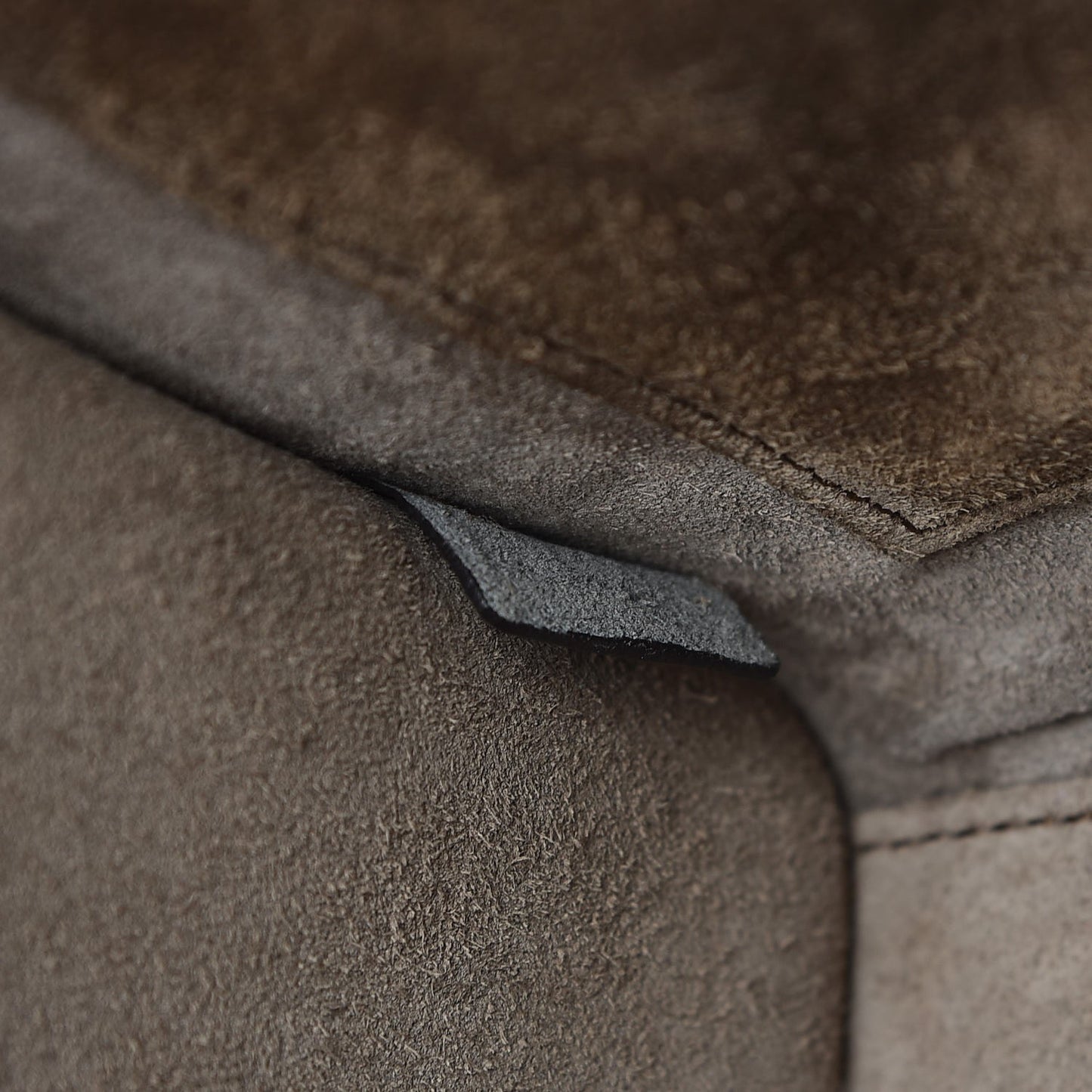 Drummed Calfskin Nano Luggage Souris