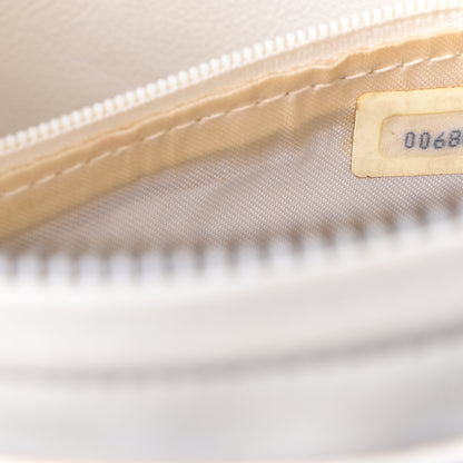 Chanel Lambskin Quilted Tassel Camera Case White 4 of 13