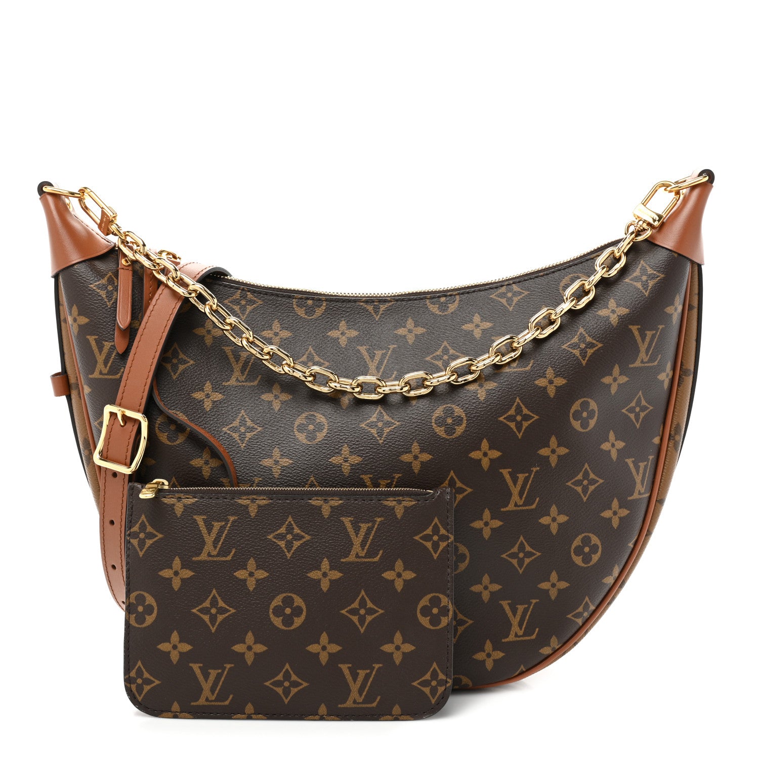 Louis Vuitton Reverse Monogram Loop Hobo 1 of 10