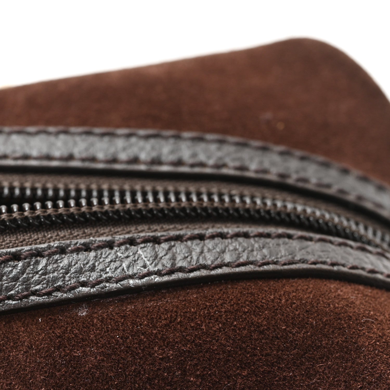 Gucci Suede Guccissima Small Boston Brown 11 of 11