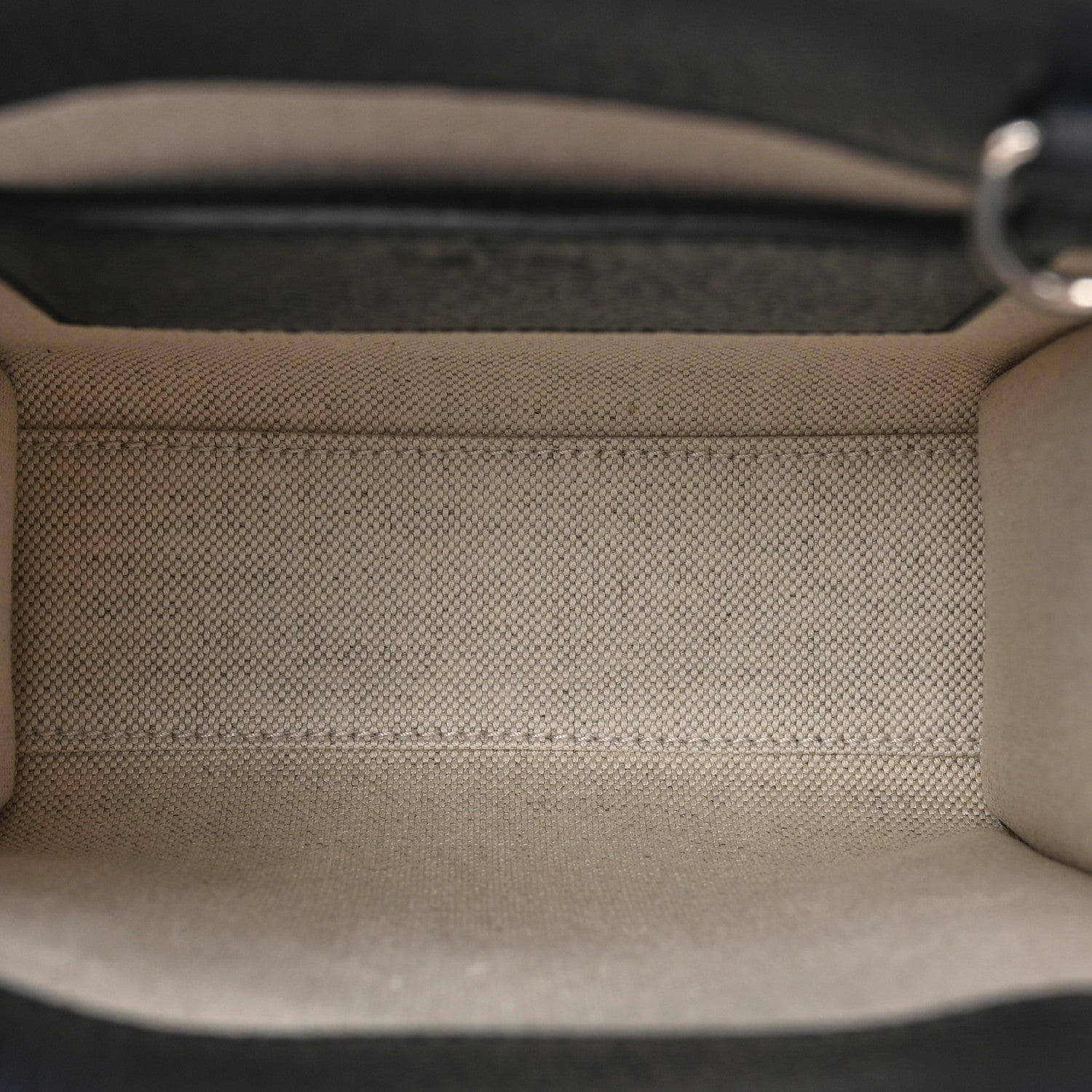 Gucci GG Supreme Monogram Textured Dollar Calfskin Mini Retro Interlocking G Tote Bag Beige Blue 5 of 8