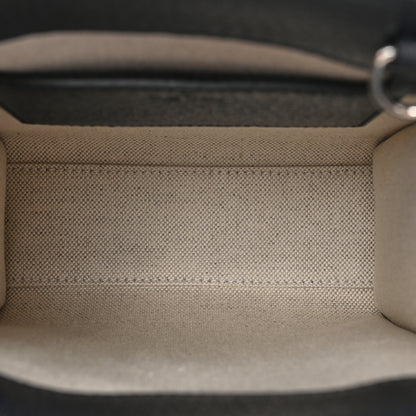 Gucci GG Supreme Monogram Textured Dollar Calfskin Mini Retro Interlocking G Tote Bag Beige Blue 5 of 8