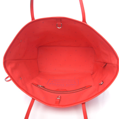 Louis Vuitton Monogram Escale Neverfull MM Rouge 4 of 10