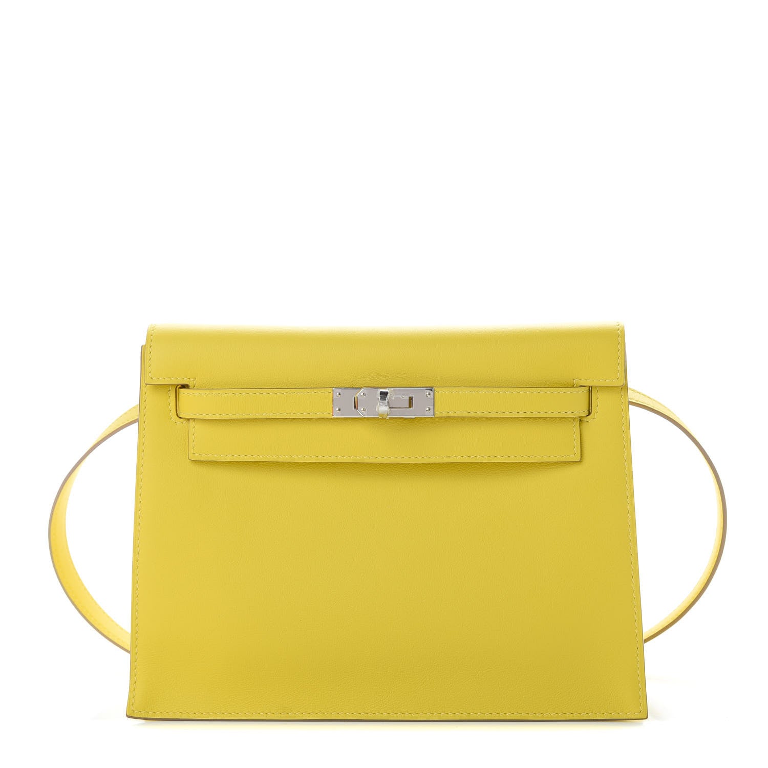 Hermes Swift Kelly Danse II Belt Bag Lime 1 of 11