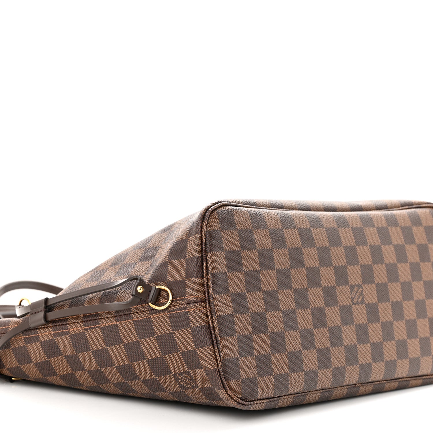 Louis Vuitton Damier Ebene Neo Neverfull MM Rose Ballerine 10 of 11