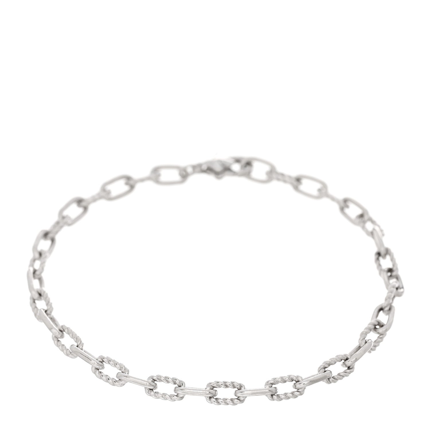 David Yurman Sterling Silver 3mm Madison Chain Bracelet 1 of 4