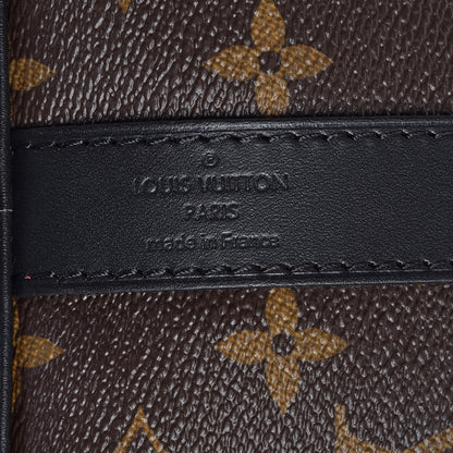 Louis Vuitton Monogram Macassar Keepall Bandouliere 45 9 of 9