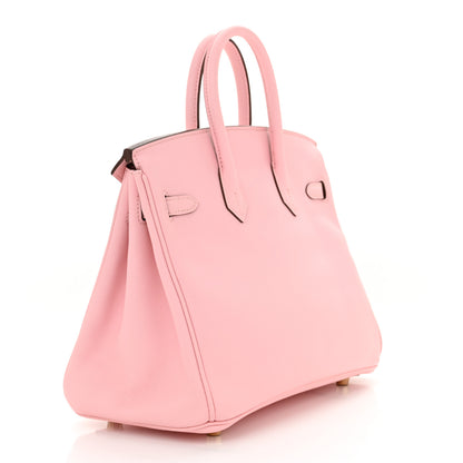 Hermes Swift Birkin 25 Rose Sakura 3 of 12