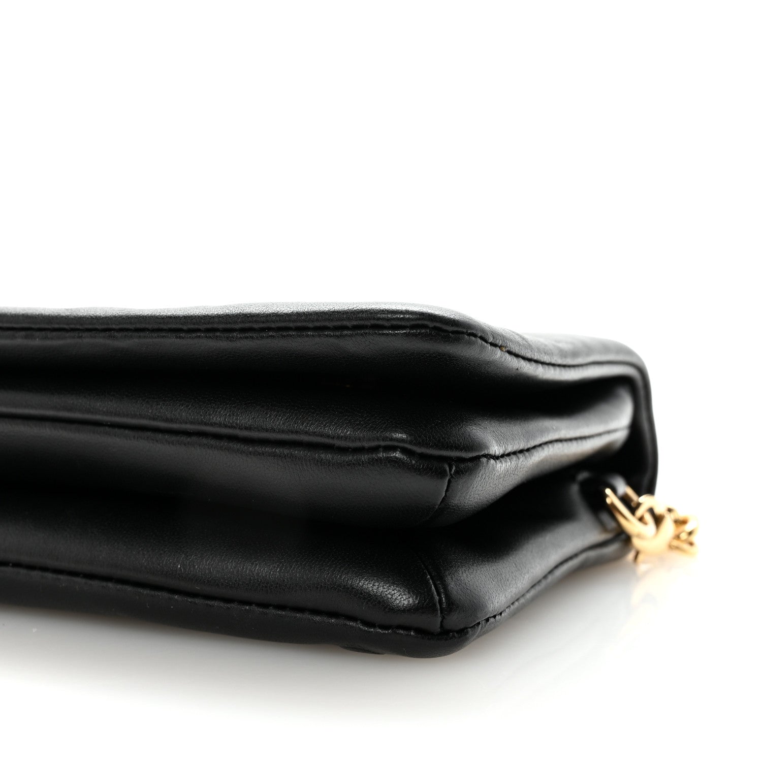Louis Vuitton Lambskin Embossed Monogram Pochette Coussin Black 9 of 9