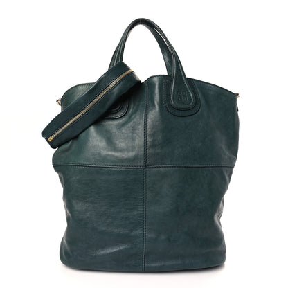 Givenchy Lambskin North South Nightingale Emerald 1 of 9