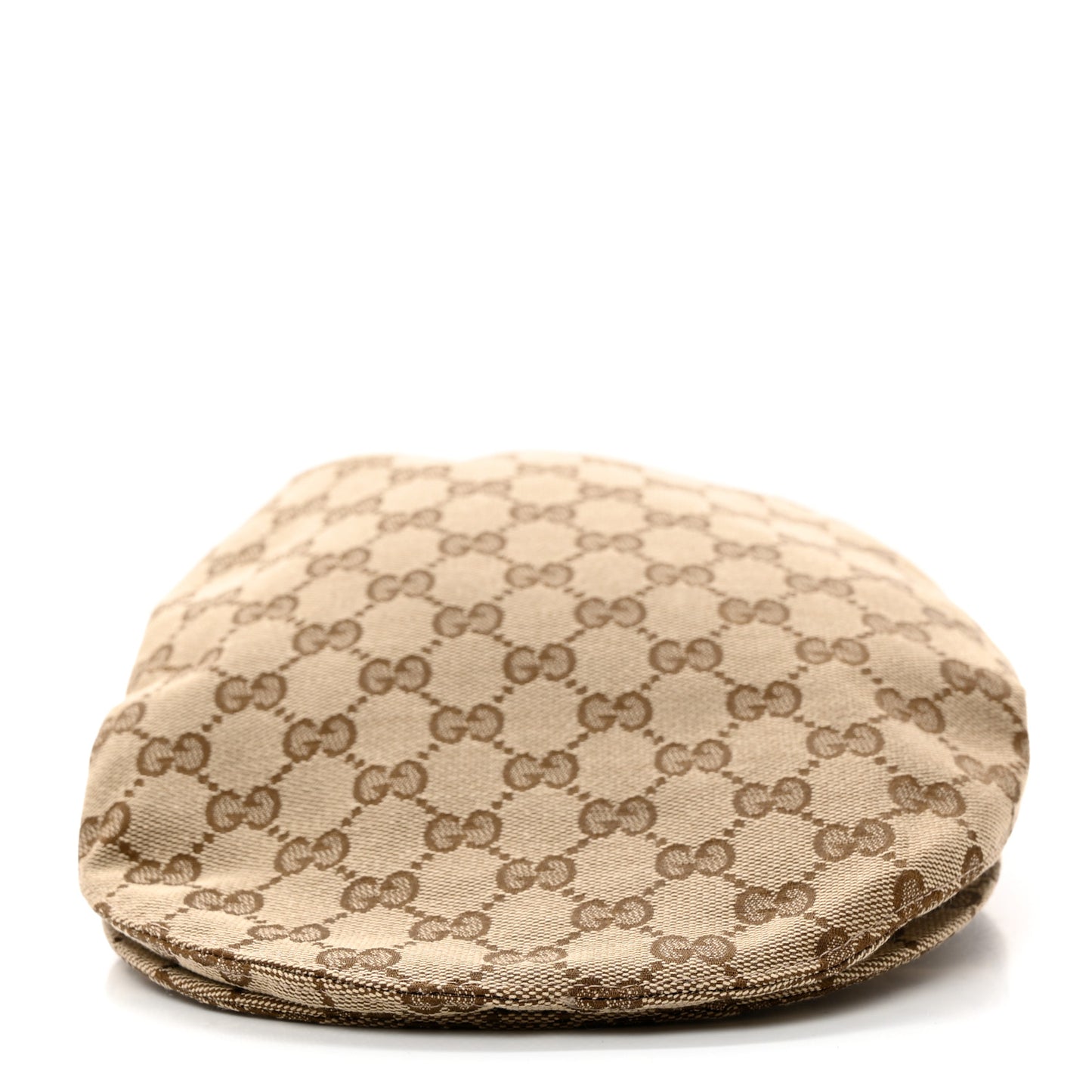 Monogram Drill Flat Cap 58 Beige