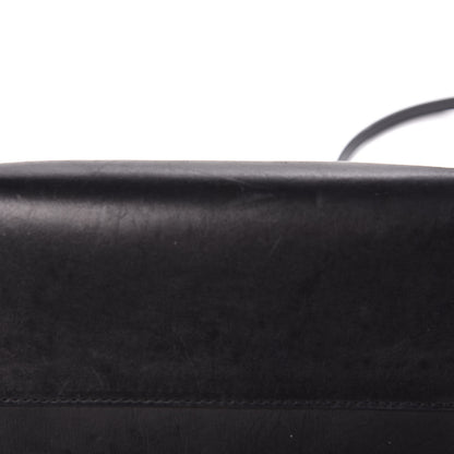 Mansur Gavriel Vegetable Tanned Calfskin Bucket Bag Black Royal 11 of 17