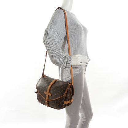 Louis Vuitton Monogram Saumur 30 2 of 9