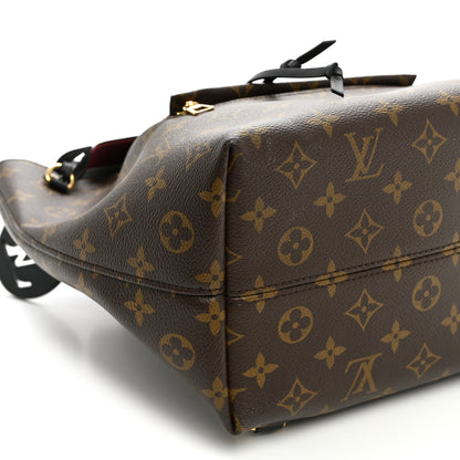 Louis Vuitton Monogram Montsouris PM Black 8 of 9