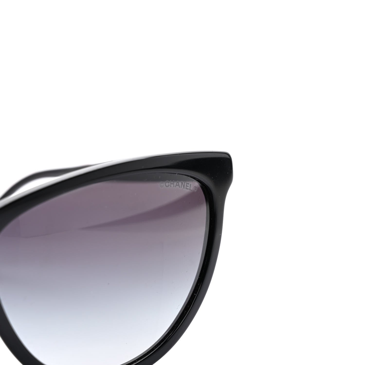 Chanel Acetate Fantasy Pearl Cat Eye Sunglasses 5341-H Black 5 of 8