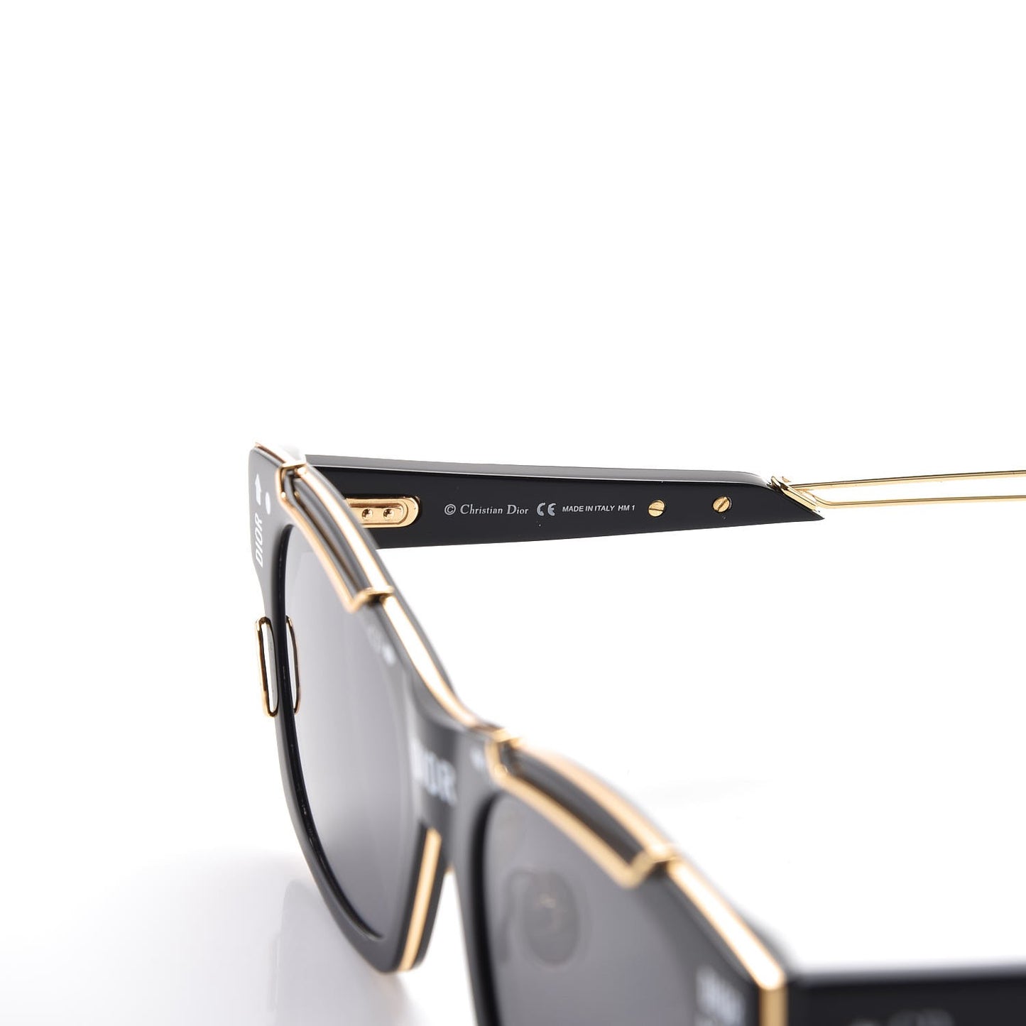 Acetate J'adior Sunglasses Black
