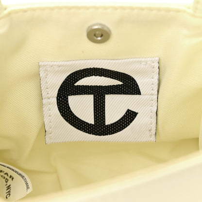 Telfar Vegan Leather Small Shopping Bag White 6 of 11