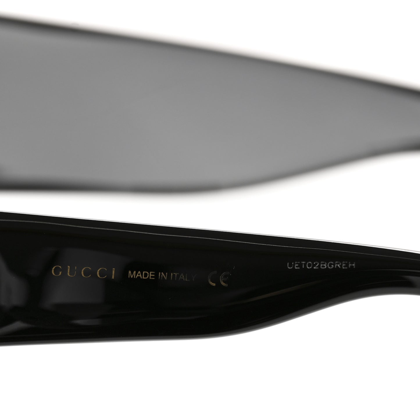 Acetate Square Frame Sunglasses GG0053S Black