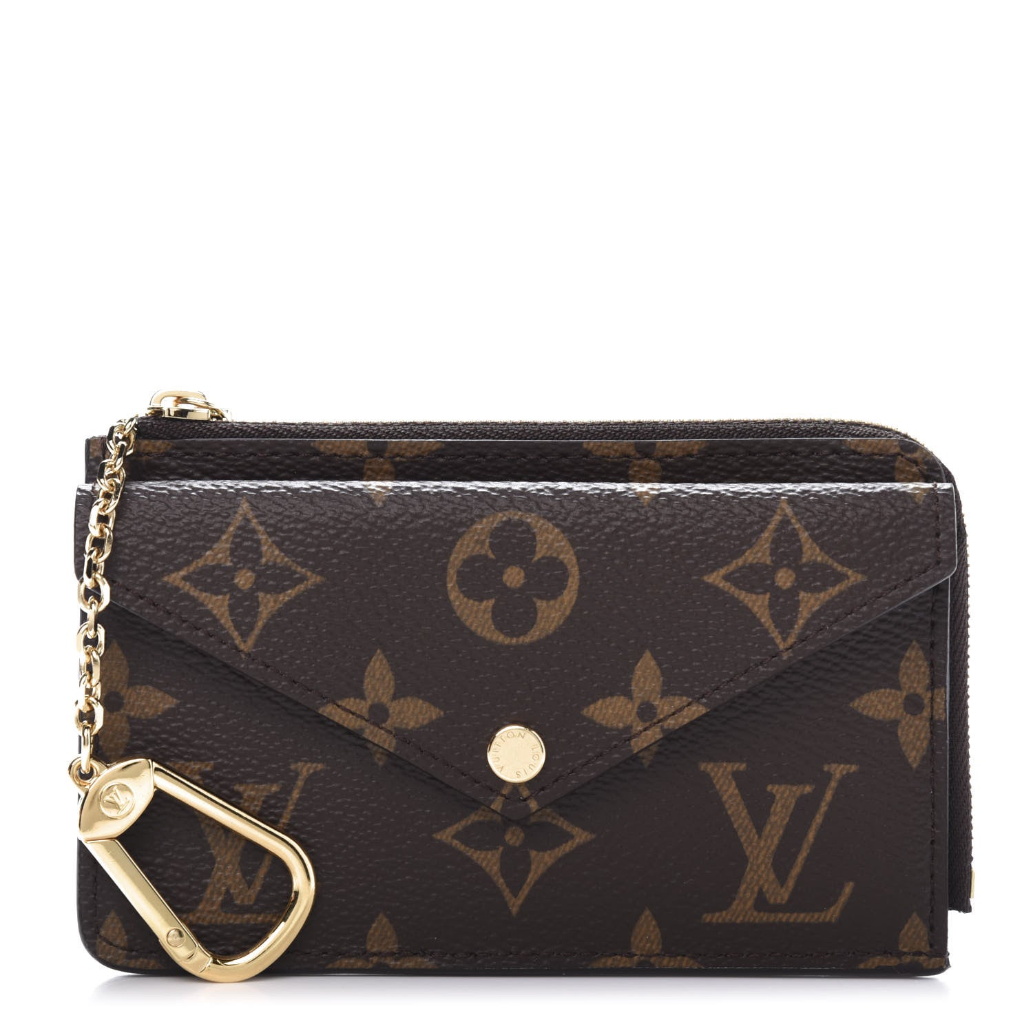 Louis Vuitton Monogram Recto Verso Card Holder Black 1 of 7