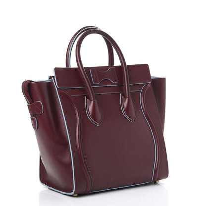 Celine Palmelato Mini Luggage Light Burgundy 3 of 21