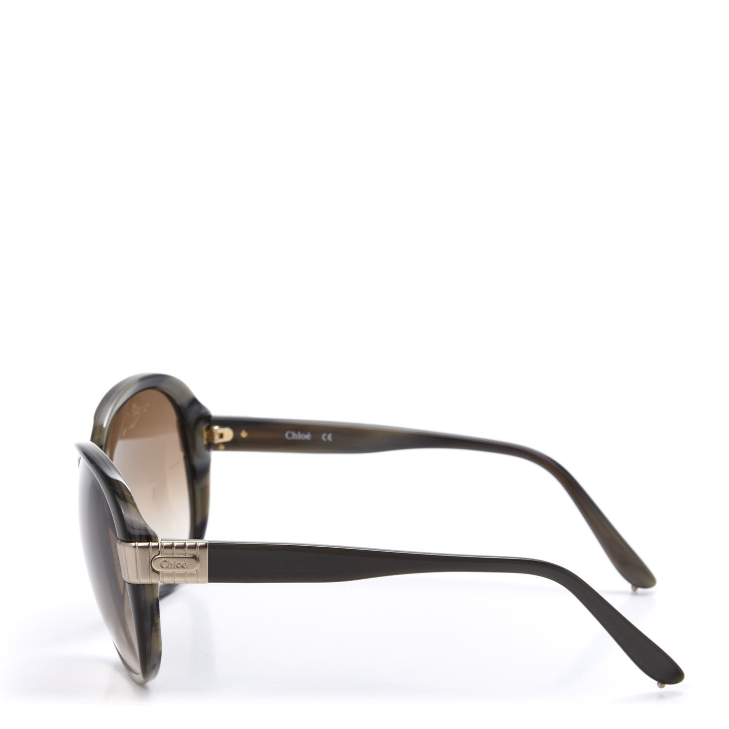 Chloe Sally Round Sunglasses CL2211 Grey 3 of 7