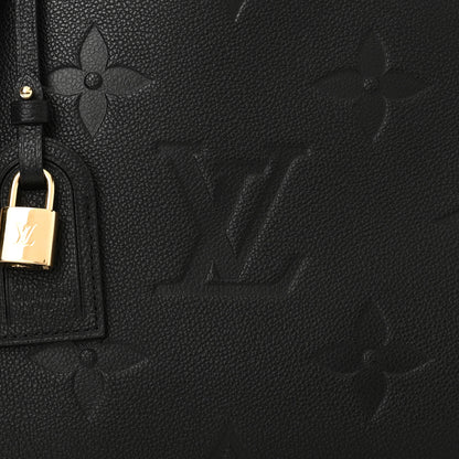Louis Vuitton Empreinte Monogram Giant Petit Palais Black 7 of 10