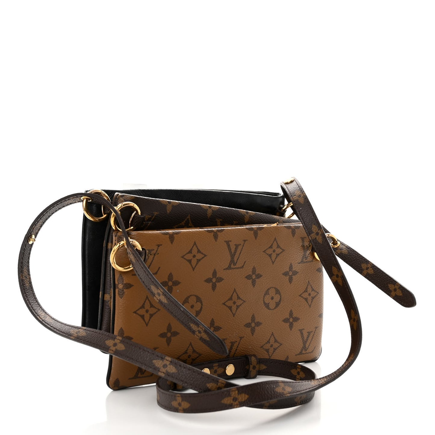 Reverse Monogram Lambskin LV3 Pouch