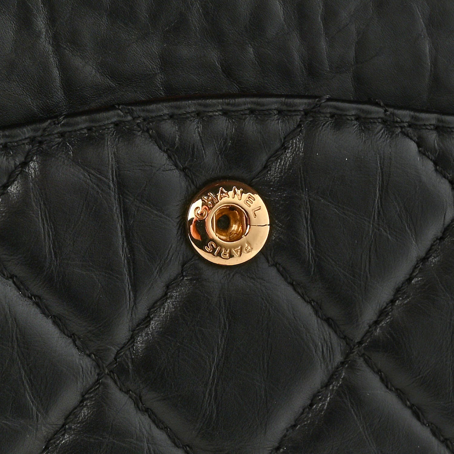 Chanel Aged Calfskin Quilted 2.55 Reissue 226 Flap Black 12 of 13