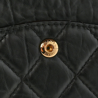 Chanel Aged Calfskin Quilted 2.55 Reissue 226 Flap Black 12 of 13