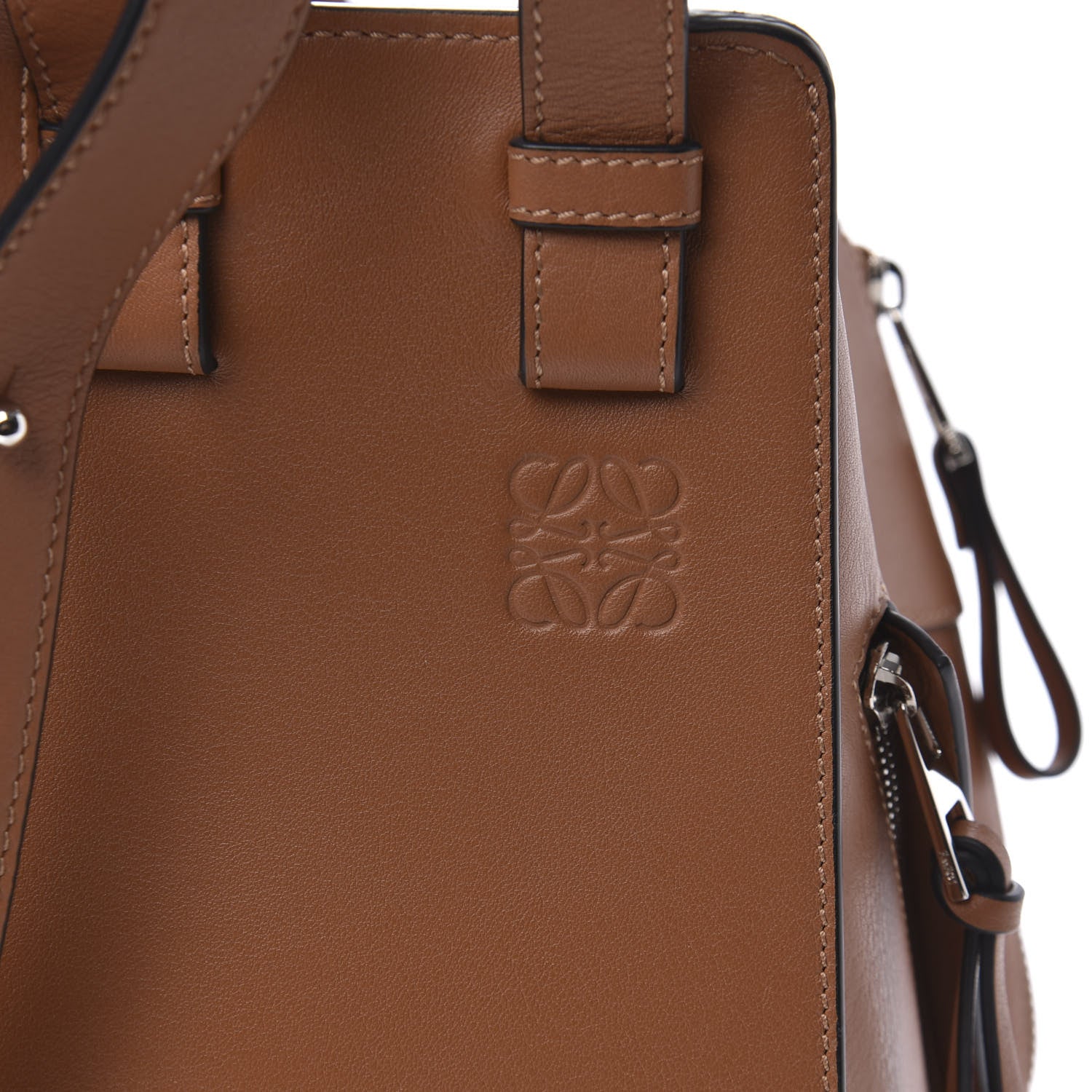 Loewe Calfskin Small Hammock Shoulder Bag Tan 9 of 9