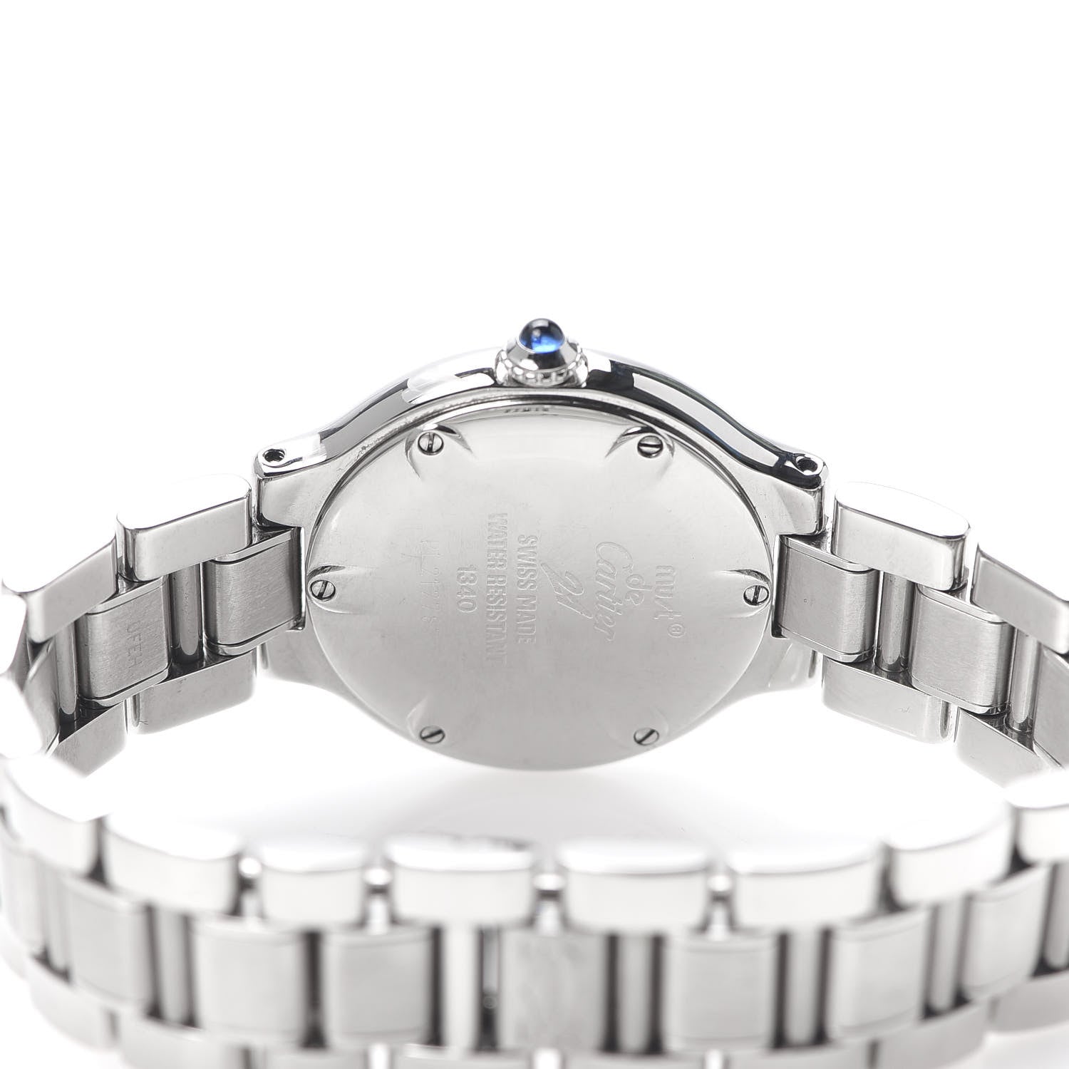 Cartier Stainless Steel 28mm Must De 21 Quartz Watch 5 of 6