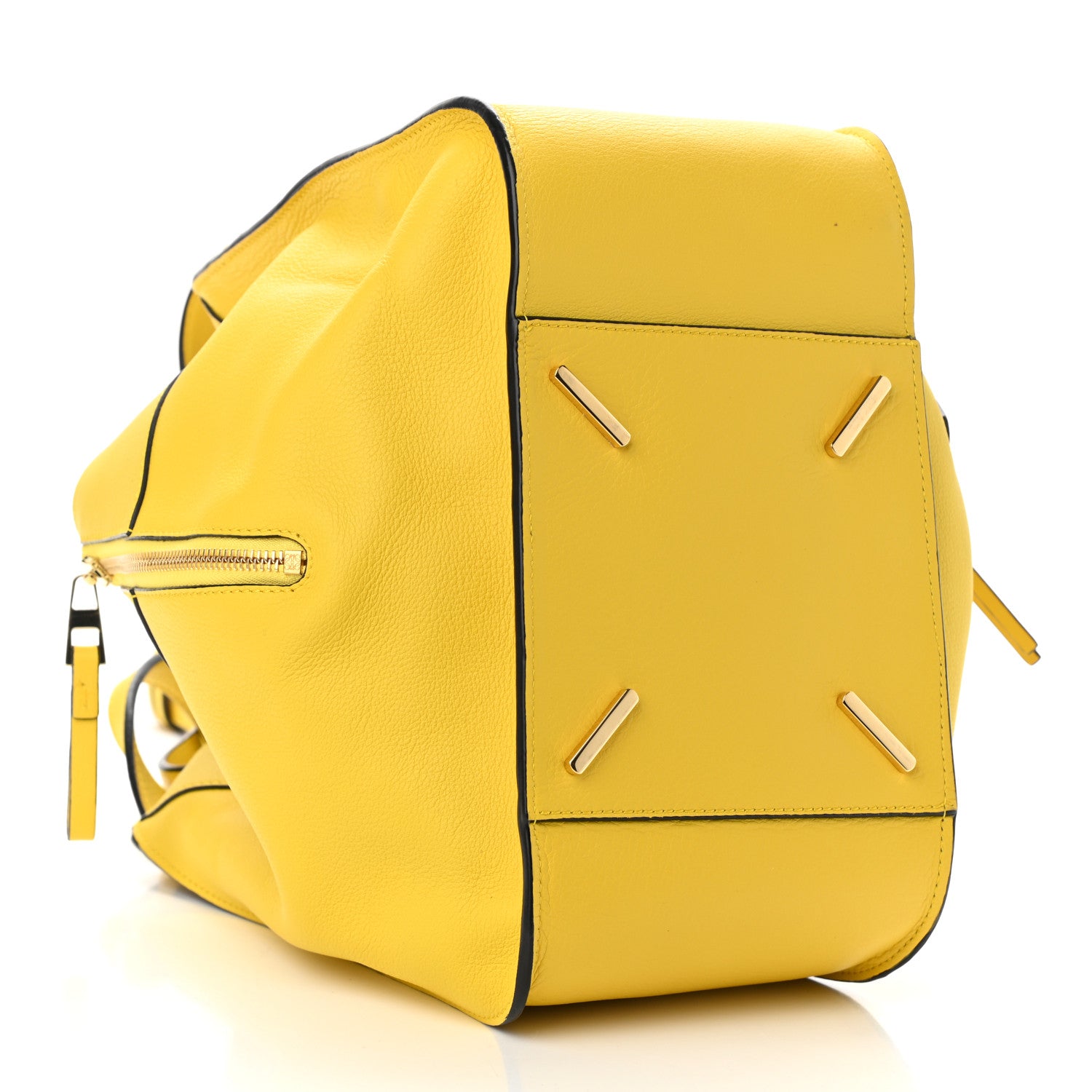 Loewe Calfskin Small Hammock Shoulder Bag Yellow 8 of 11