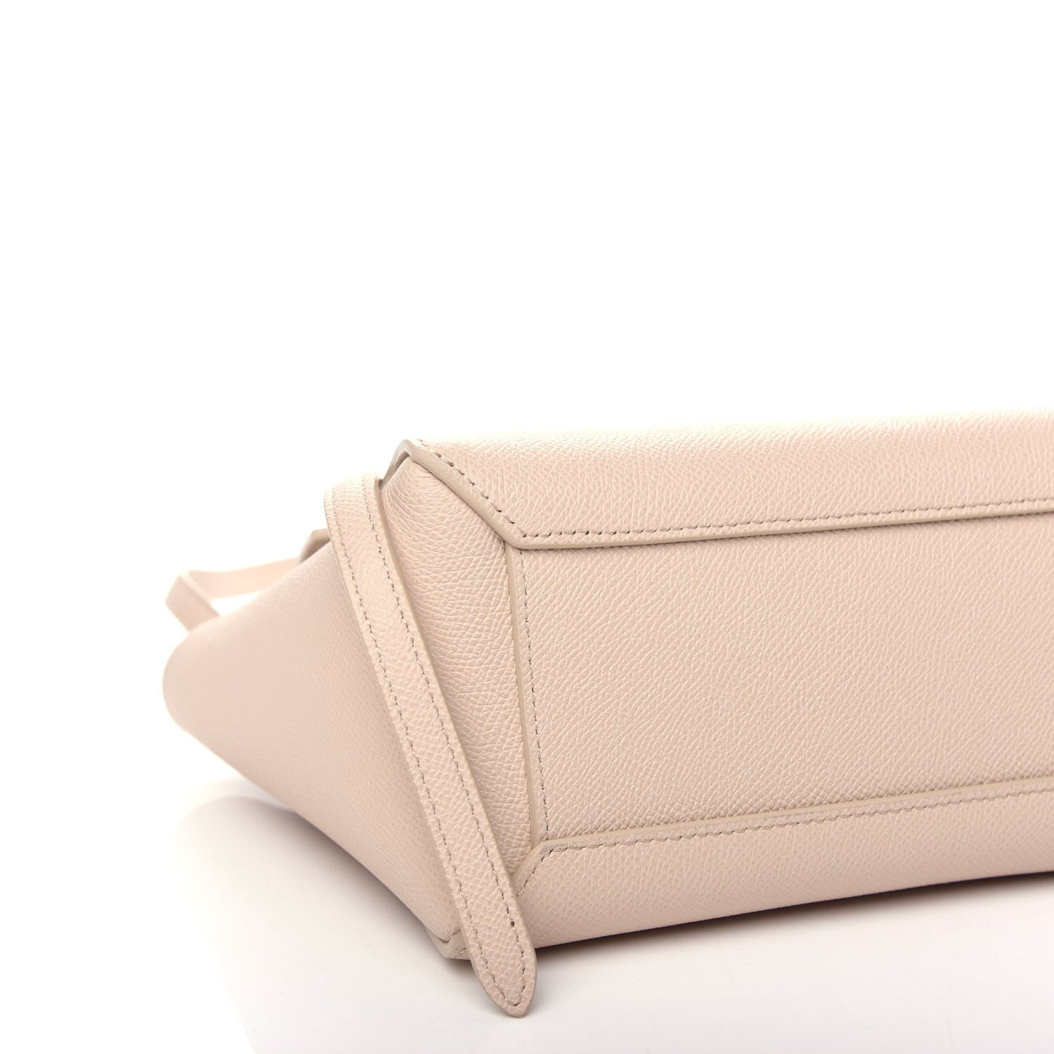 Celine Grained Calfskin Nano Belt Bag Powder 7 of 9