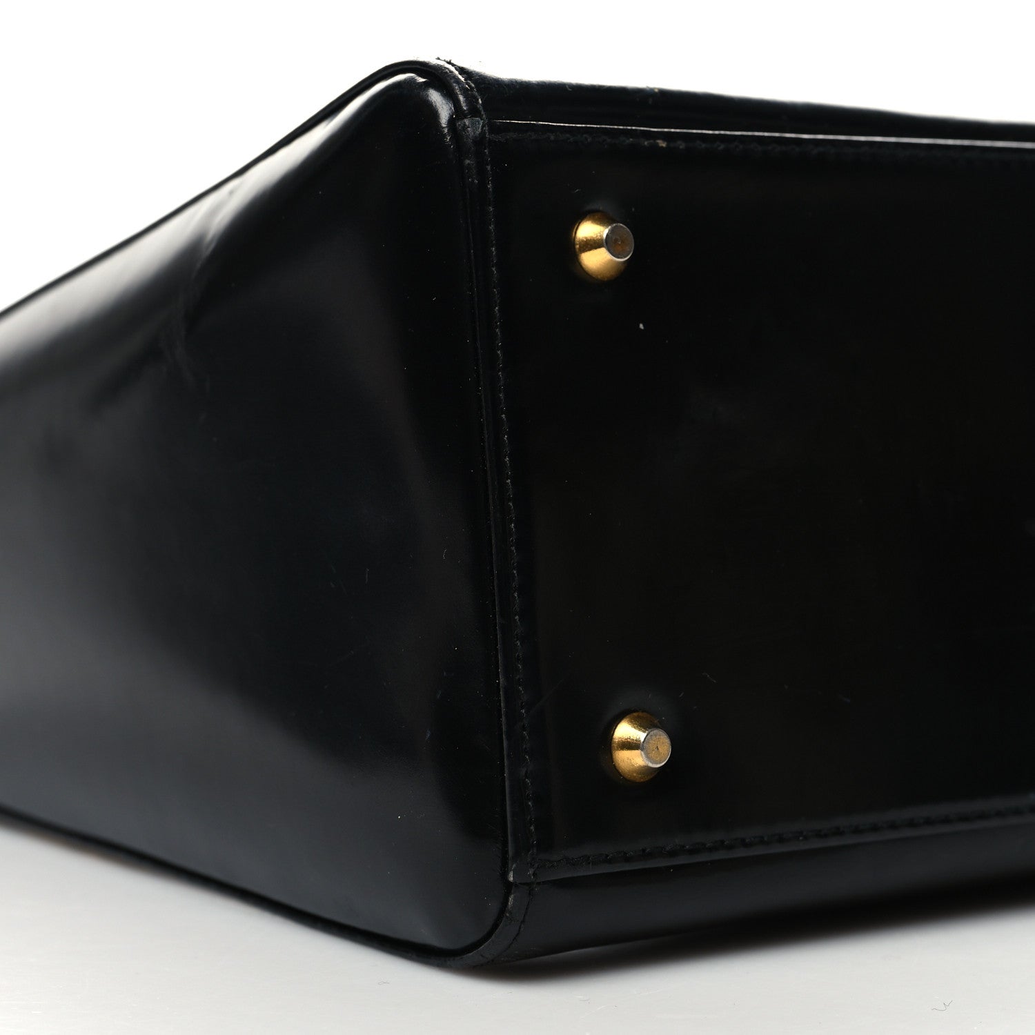 Christian Dior Glazed Calfskin Medium Lady Dior Black 9 of 15