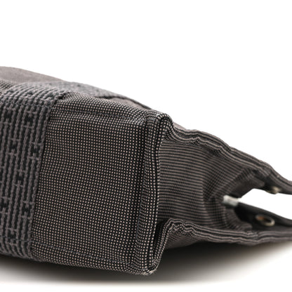 Hermes Canvas Herline PM Tote Grey 10 of 11