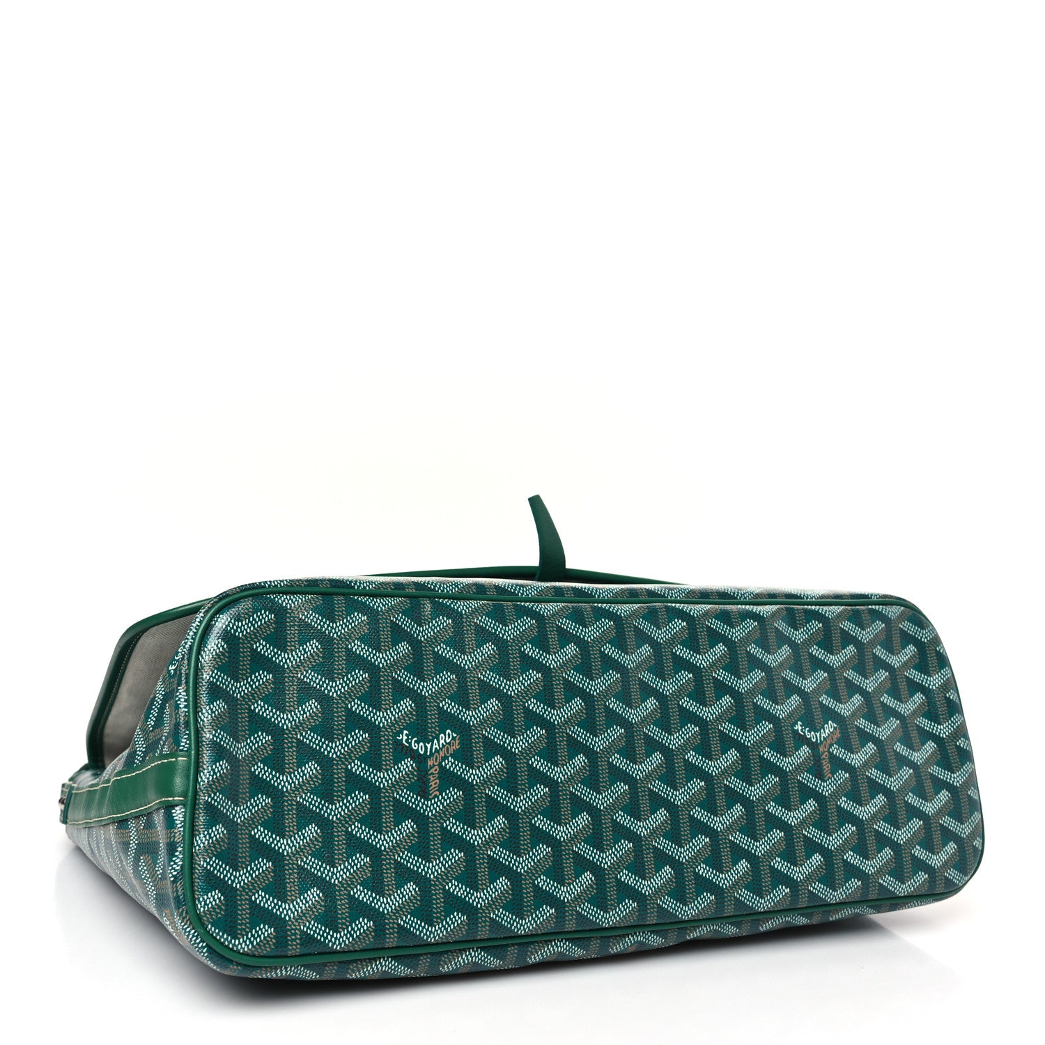 Goyard Goyardine Capetien Messenger Bag Green 4 of 7