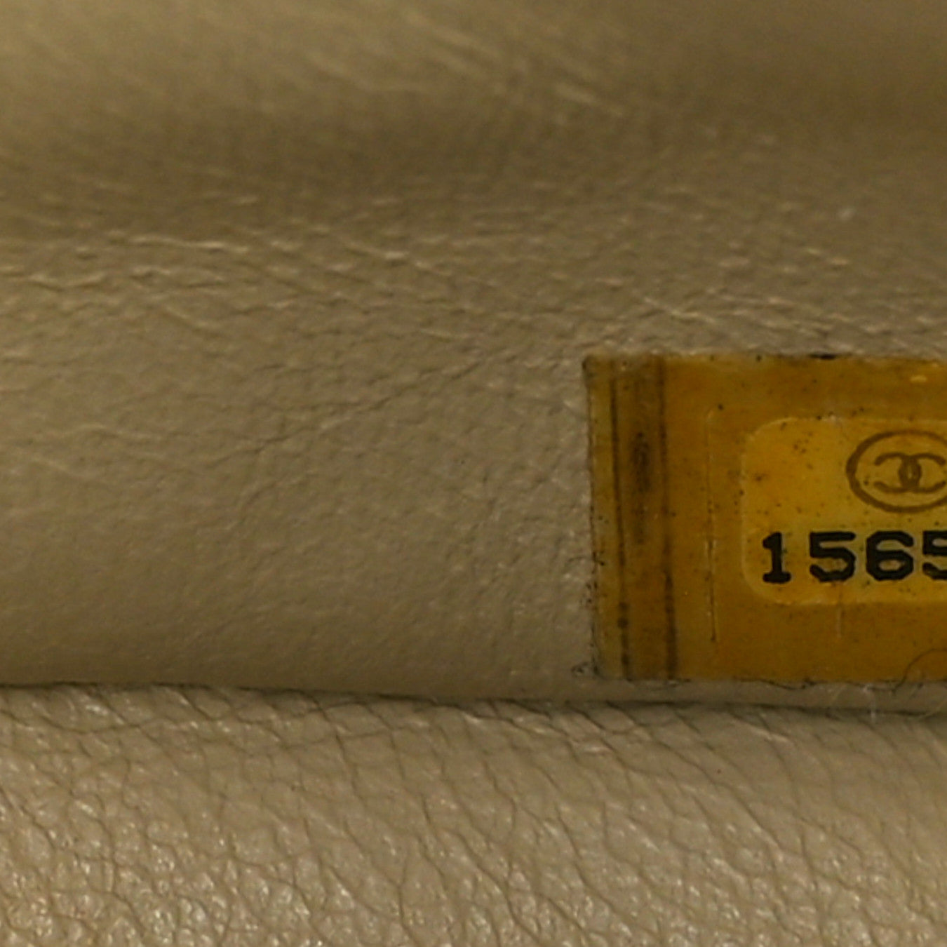 Chanel Caviar Quilted Jumbo Double Flap Beige 7 of 10