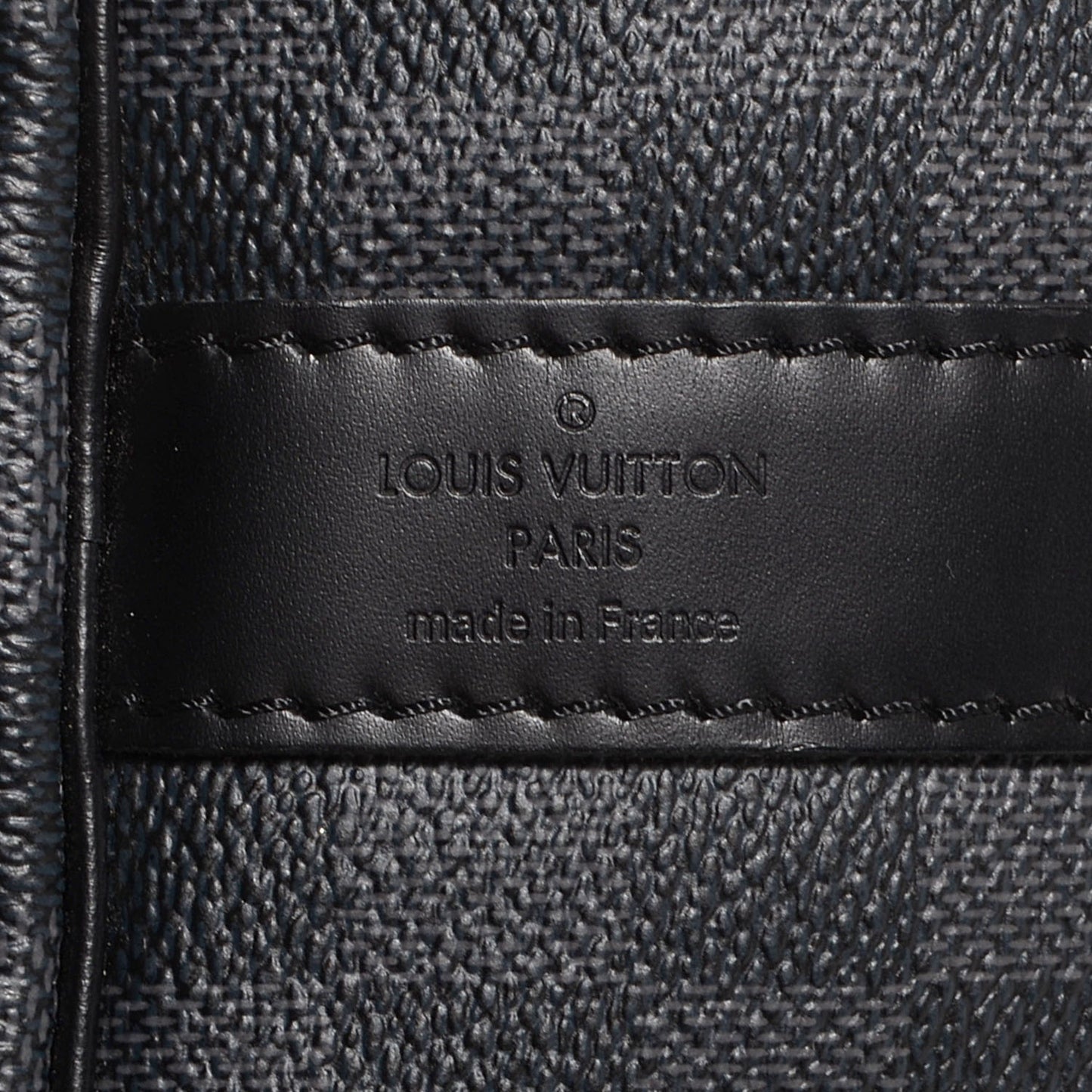 Damier Graphite Keepall Bandouliere 55