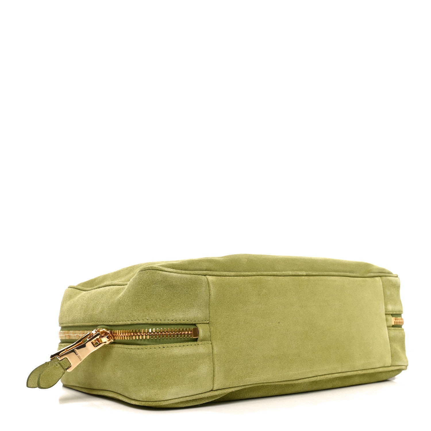 Miu Miu Soft Calf Softy Large Beau Top Handle Bag Edera 4 of 9
