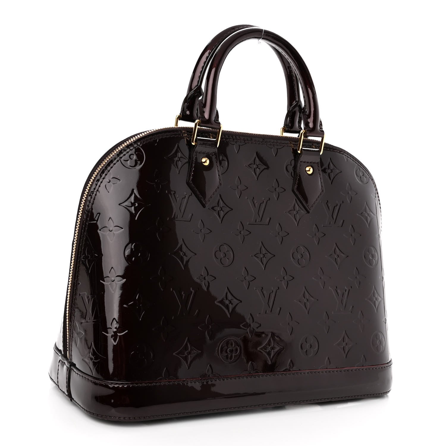 Louis Vuitton Vernis Alma PM Amarante 3 of 10