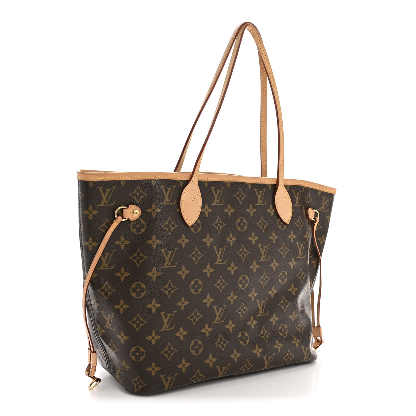 Monogram V Neverfull MM Turquoise
