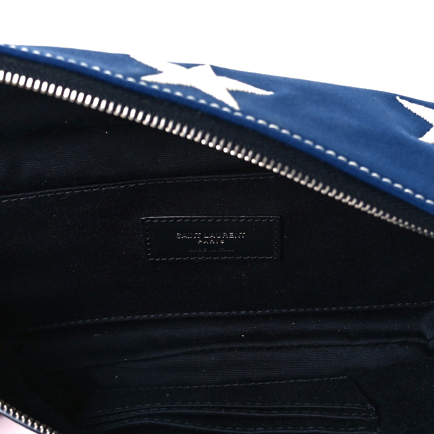 Canvas Classic Belt Bag Red Blue White